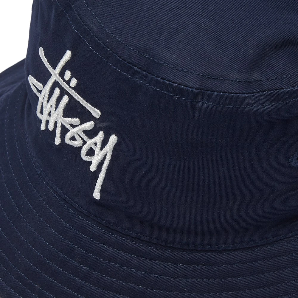 Stussy Brushed Big Basic Bucket Hat - Image 2