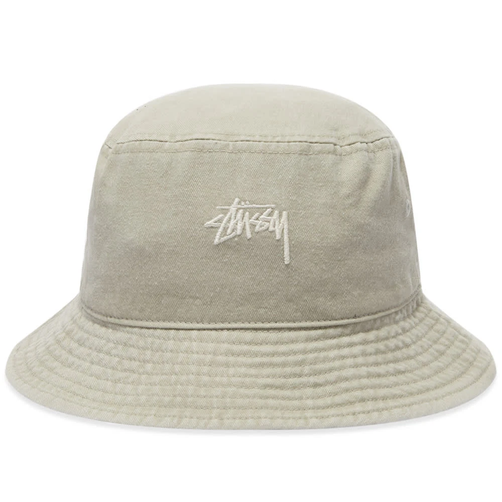 Stussy Washed Stock Bucket Hat