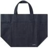 A.P.C. Marty Denim Tote Bag