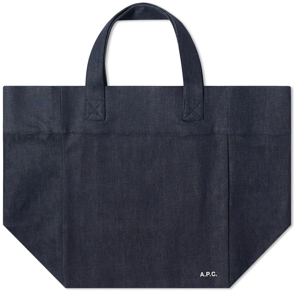 A.P.C. Marty Denim Tote Bag