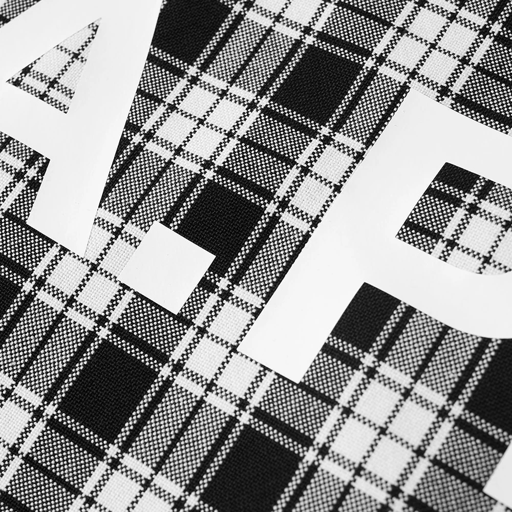 A.P.C. Diane Check Shopping Tote - Image 2