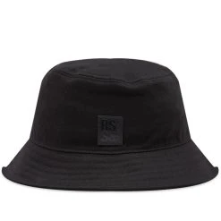 Raf Simons Leather Patch Bucket Hat