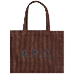 A.P.C. Diane Corduroy Shopping Tote