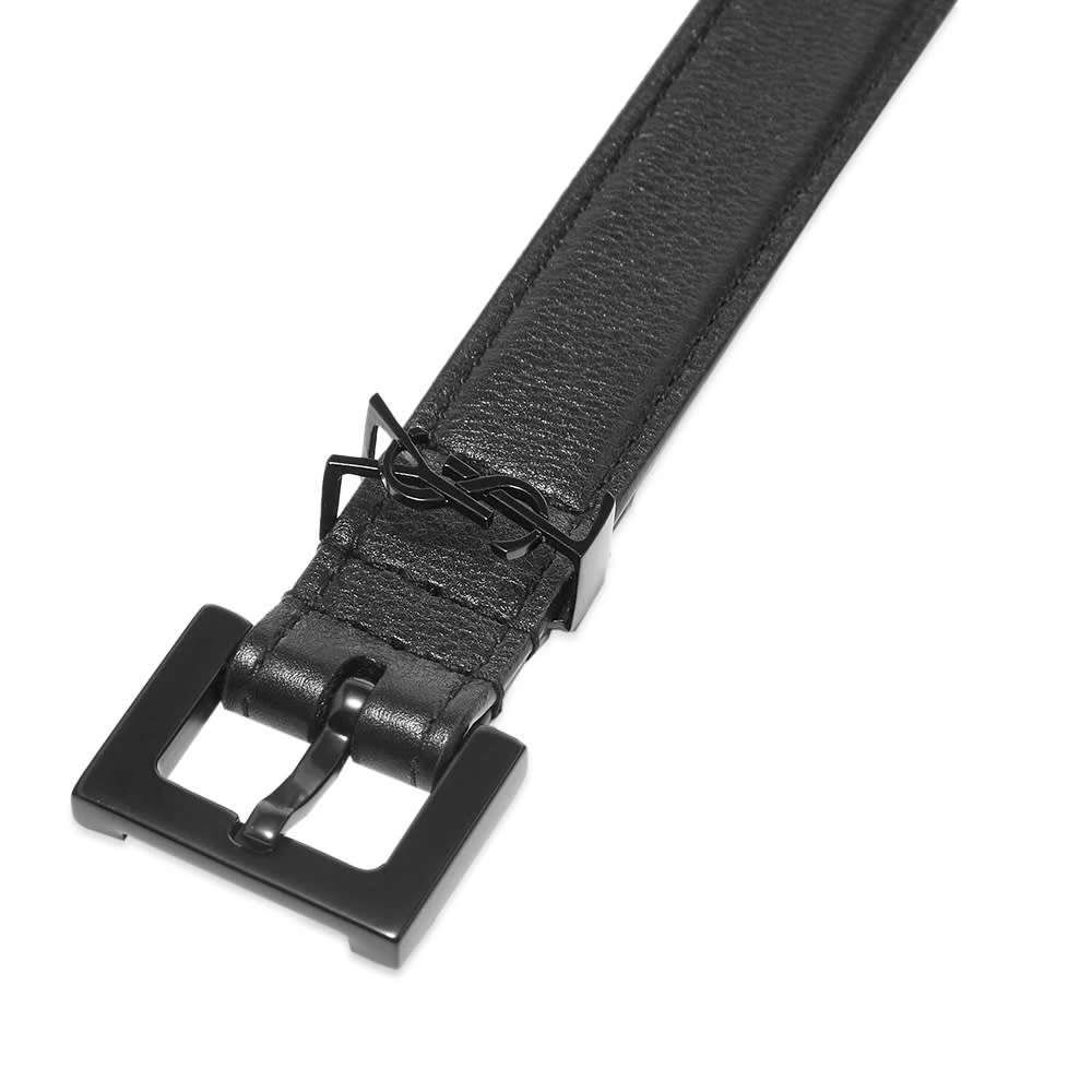 Saint Laurent Monogram Logo Belt - Image 2