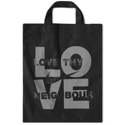 Comme Des Garçons Black X Nike Love Thy Neighbour Tote
