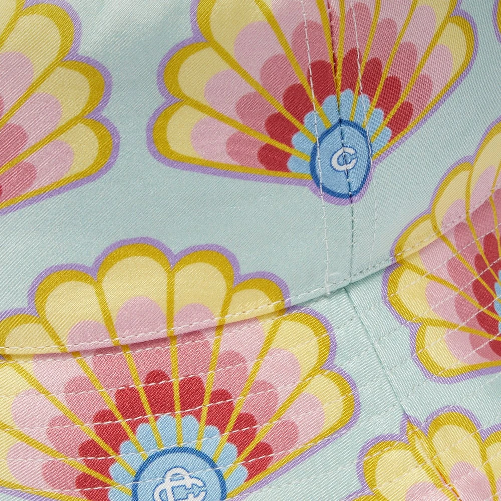 Casablanca Silk & Denim Bucket Hat - Image 2