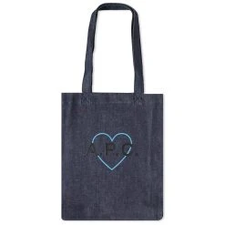 A.P.C. Saint Valentin Denim Tote