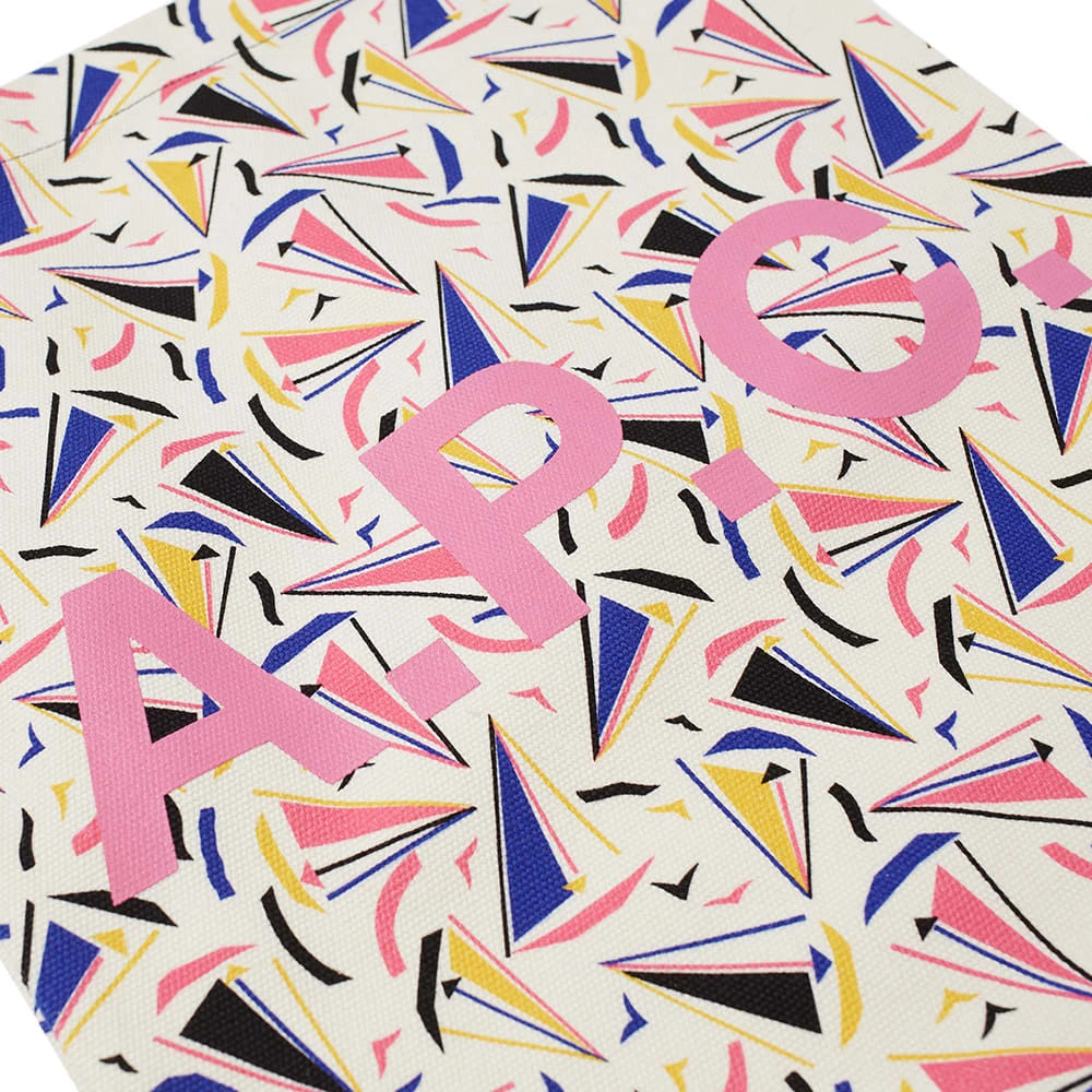 A.P.C. A.P.C Lou Boat Print Tote - Image 2