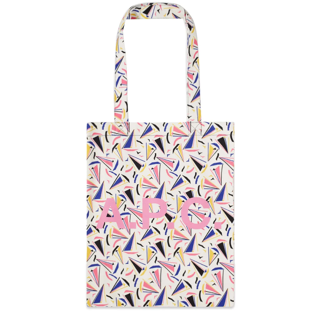 A.P.C. A.P.C Lou Boat Print Tote