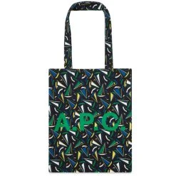 A.P.C. A.P.C Lou Boat Print Tote