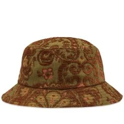 Bricks & Wood Damask Bucket Hat