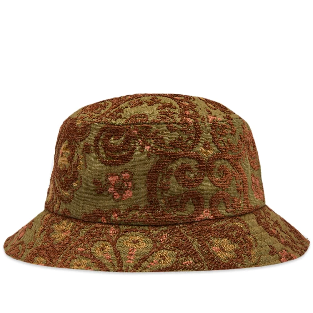 Bricks & Wood Damask Bucket Hat