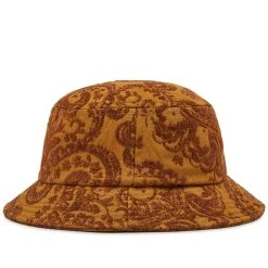 Bricks & Wood Damask Bucket Hat