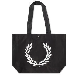Fred Perry Authentic Fred Perry Large Laurel Print Tote