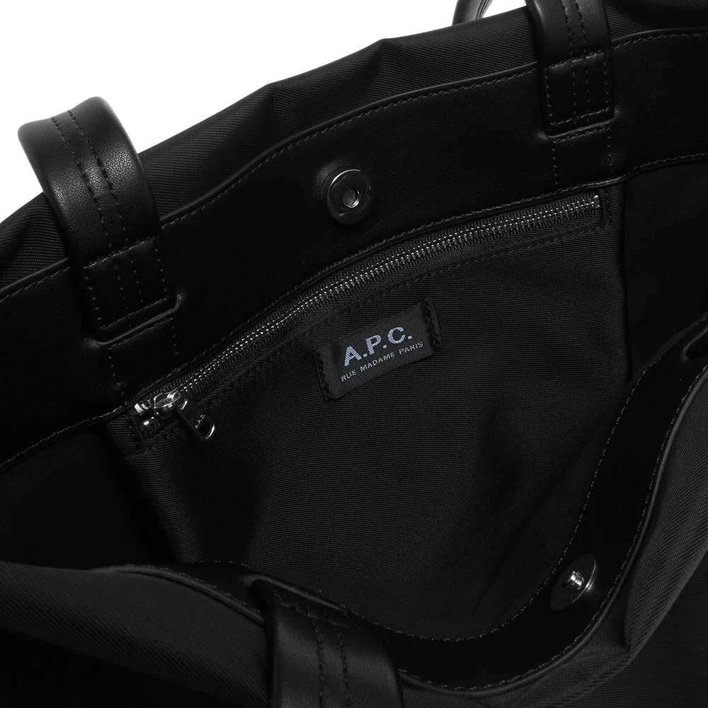 A.P.C. Logo Nylon Tote - Image 4