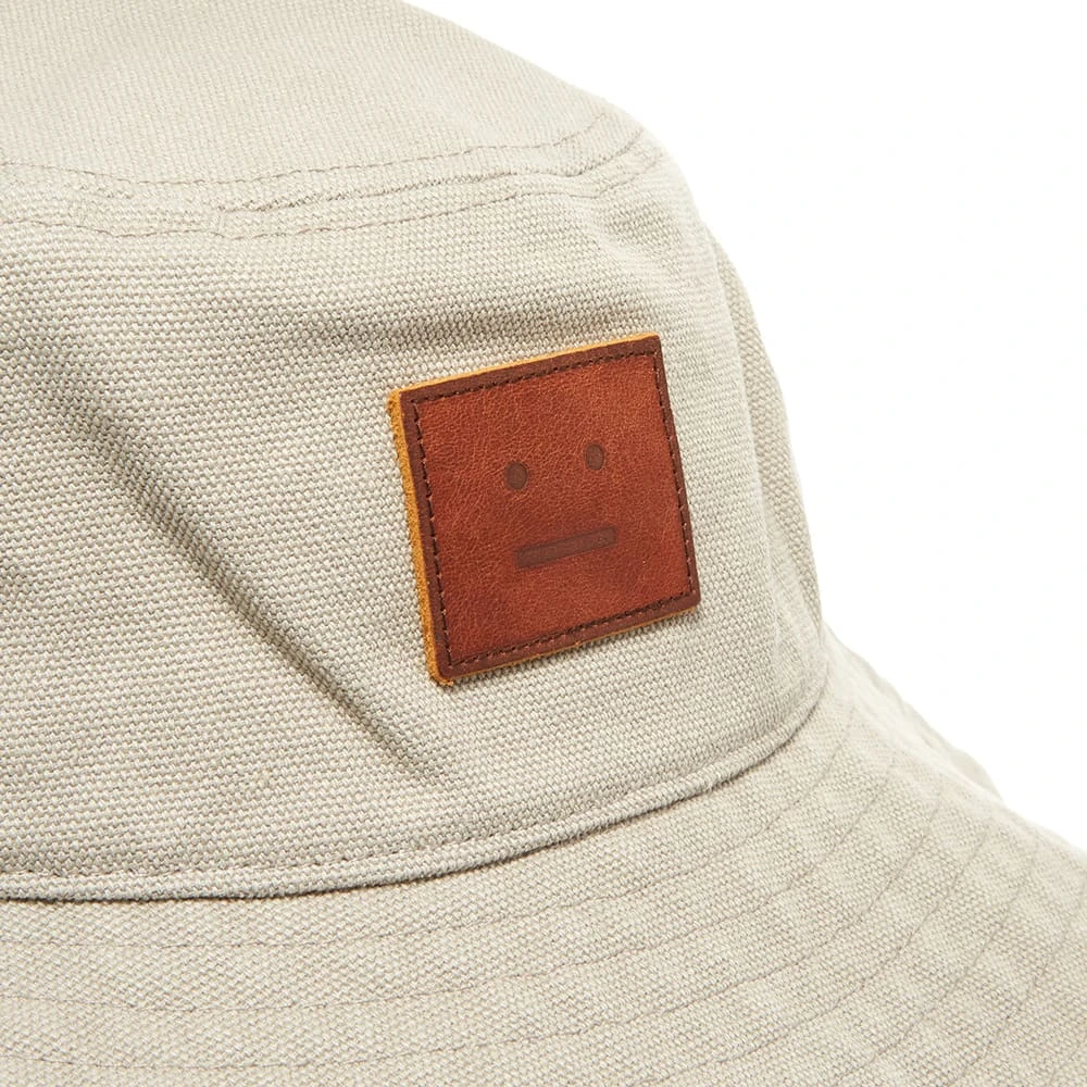 Acne Studios Buko Canvas Face Bucket Hat - Image 2