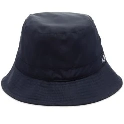 A.P.C. Bob Mark Nylon Bucket Hat