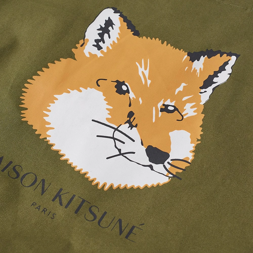 Maison Kitsune Maison Kitsuné Fox Head Tote Bag - Image 2
