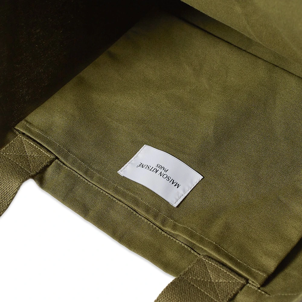 Maison Kitsune Maison Kitsuné Fox Head Tote Bag - Image 3