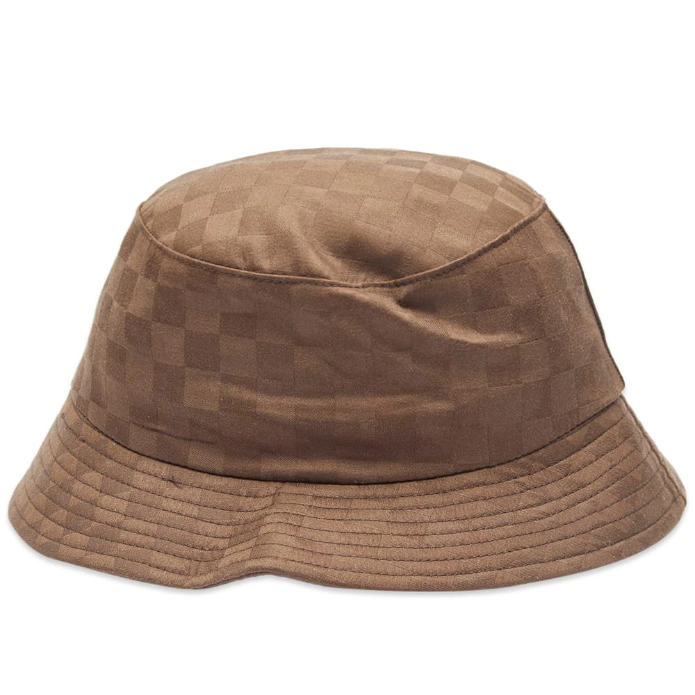 Lite Year Tonal Check Japanese Dobby Bucket Hat
