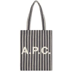 A.P.C. Lou Stripe Tote Bag
