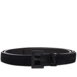 Saint Laurent YSL Metal Logo Belt
