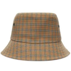 Burberry Micro Check Bucket Hat