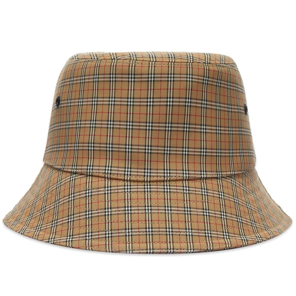 Burberry Micro Check Bucket Hat