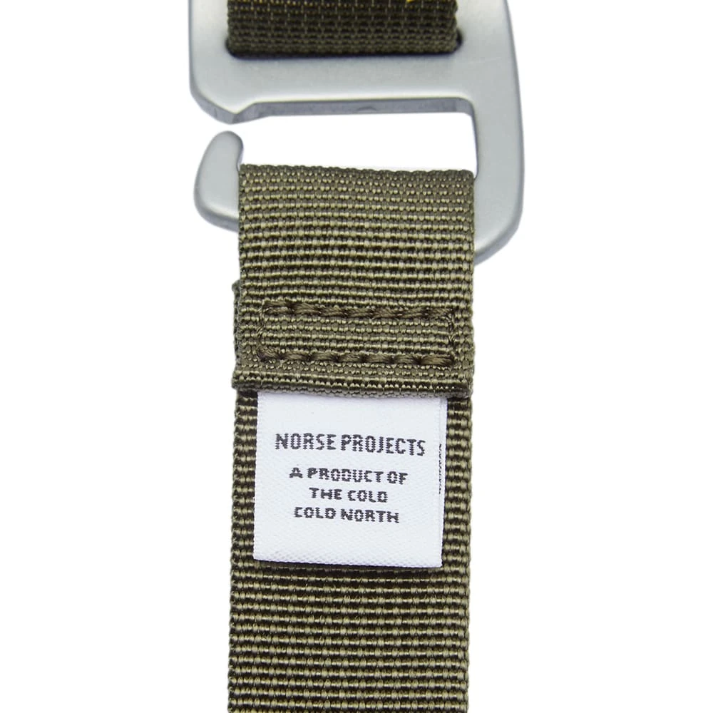 Norse Projects Gerhart 25 Hook Canvas Belt - Image 3