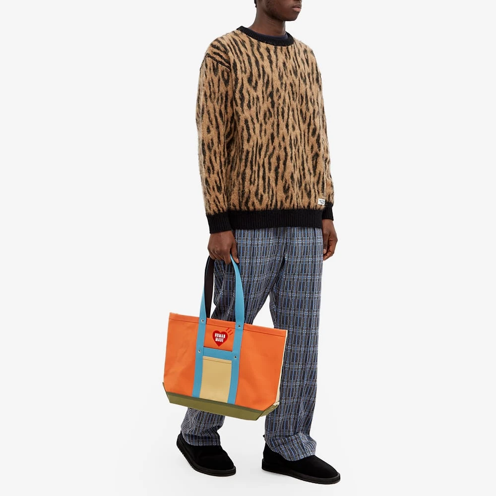 Human Made Multi Color Tote Bag Medium - Image 4