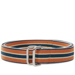 Beams Plus Grosgrain Tape Double Ring Belt