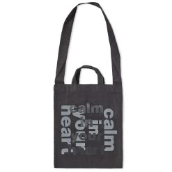 Comme Des Garçons Black X Nike Calm In Your Heart Tote