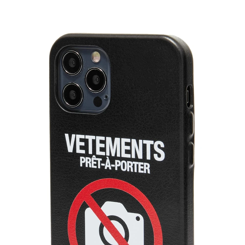 VETEMENTS No Social Media IPhone 12 Pro Case - Image 2