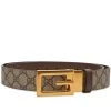 Gucci G Cube GG Supreme Belt