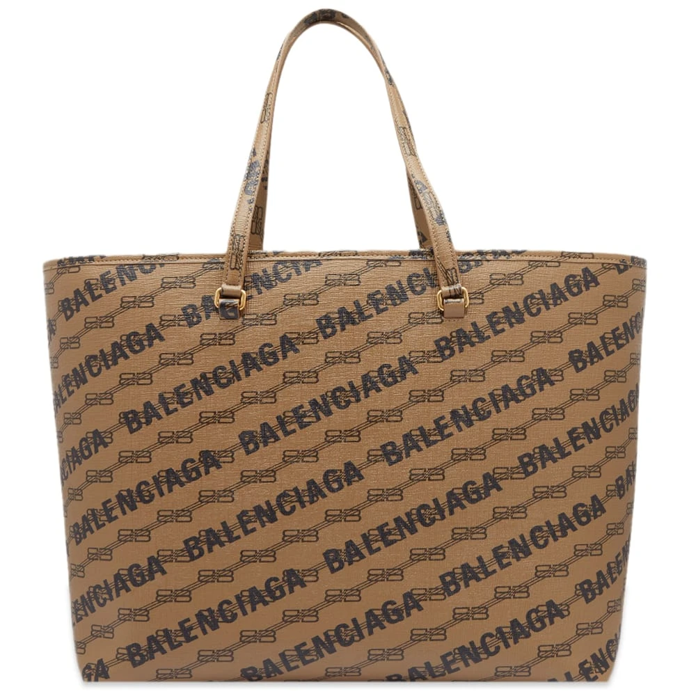 Balenciaga Signature Logo Shopper Tote