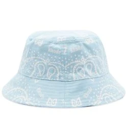 Rhude Bandana Canvas Bucket Hat