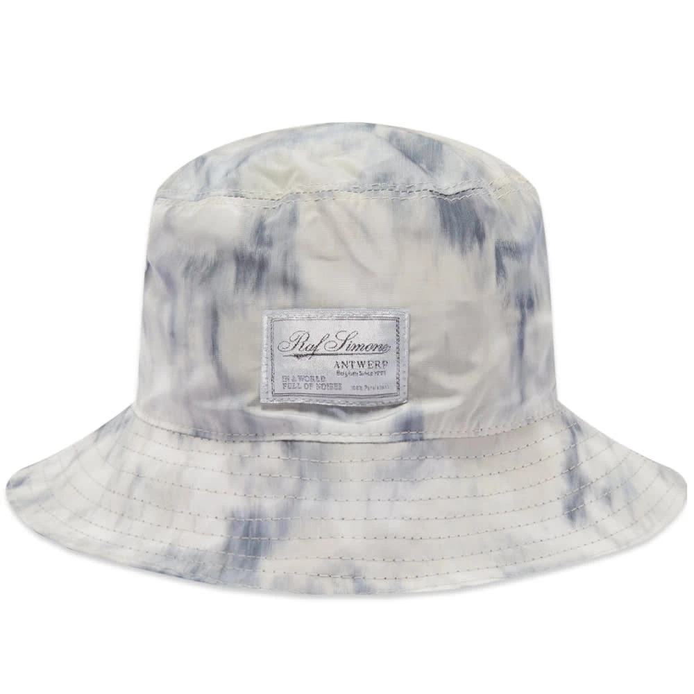 Raf Simons Jaquard Patch Logo Bucket Hat