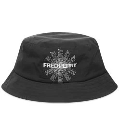 Fred Perry Graphic Print Bucket Hat
