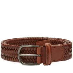 Andersons Anderson's Stretch Woven Leather Belt
