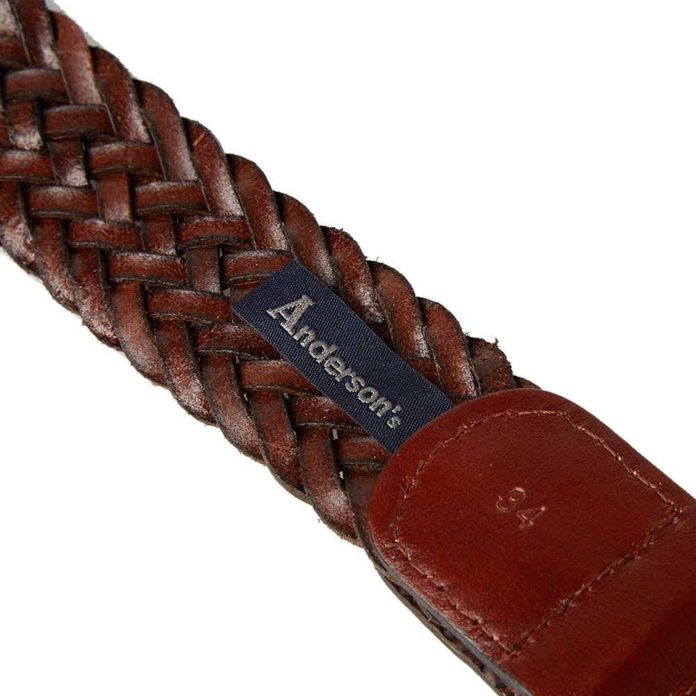 Andersons Anderson's Woven Leather Belt - Image 4