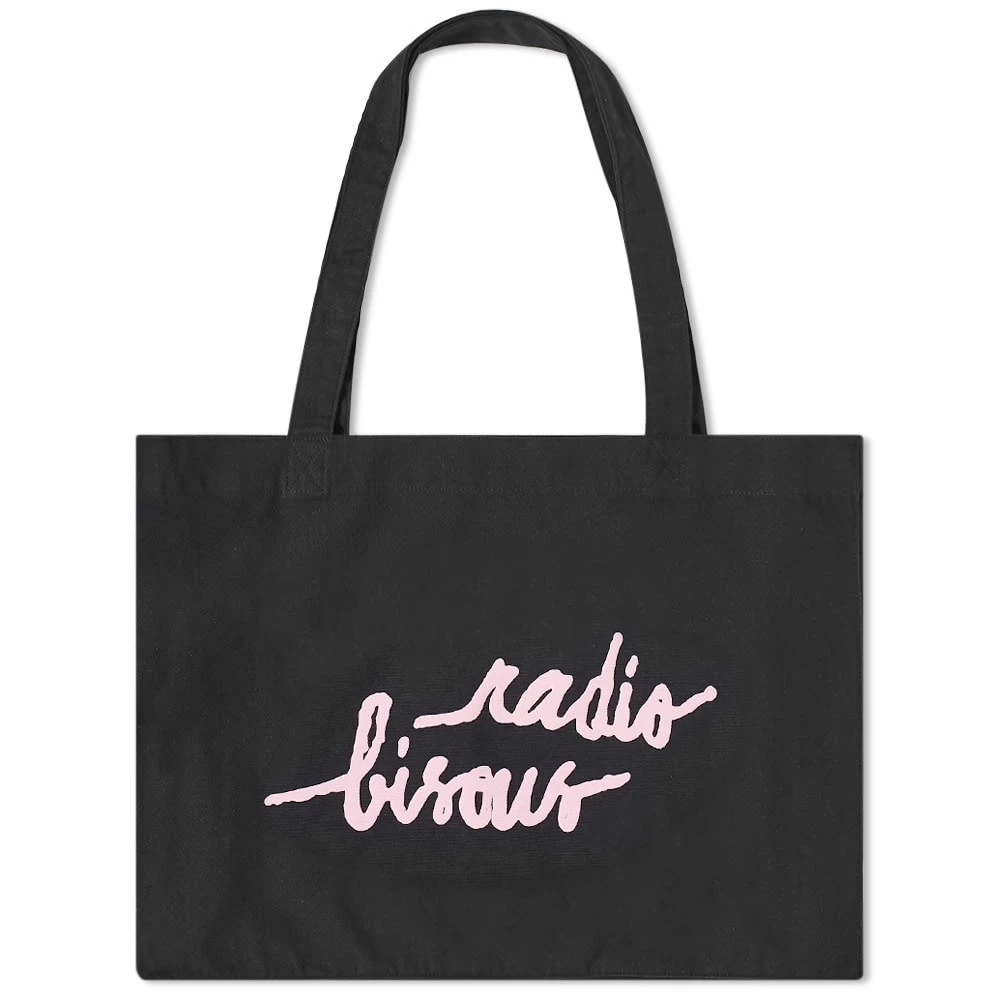 Bisous Skateboards Bisous Radio Tote Bag