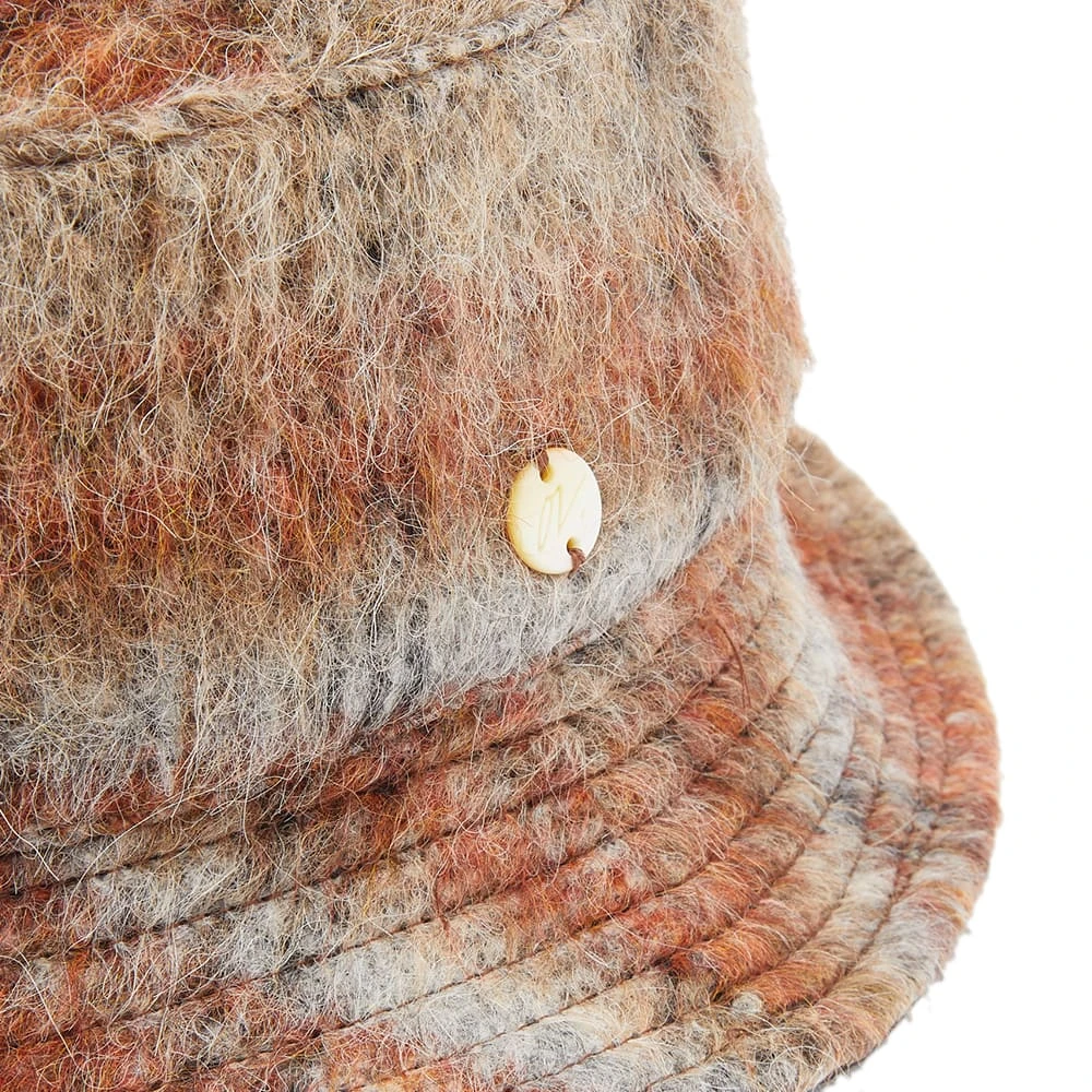 Our Legacy Check Alpaca Bucket Hat - Image 2