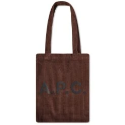 A.P.C. Lou Corduroy Tote Bag