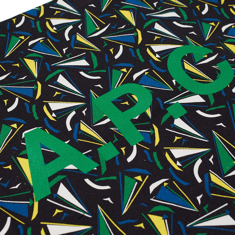 A.P.C. A.P.C Diane Boat Print Shopping Bag - Image 2