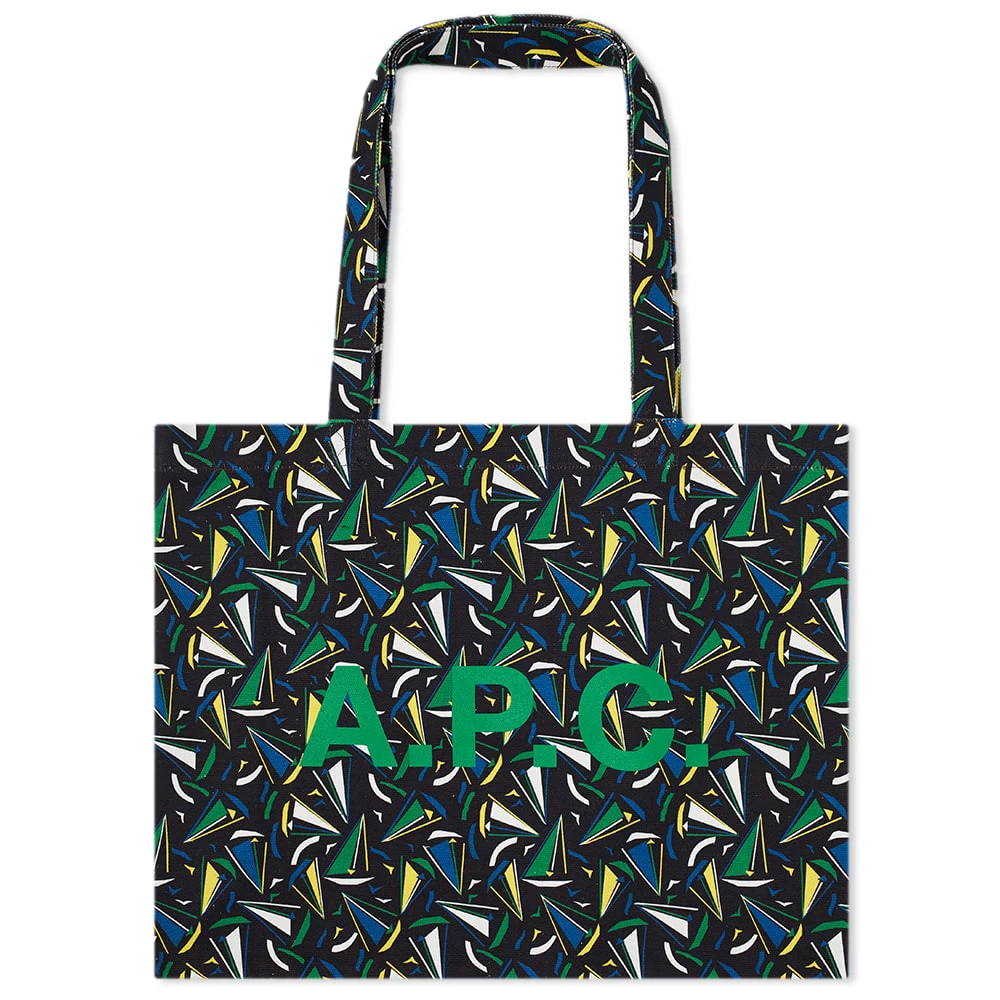 A.P.C. A.P.C Diane Boat Print Shopping Bag