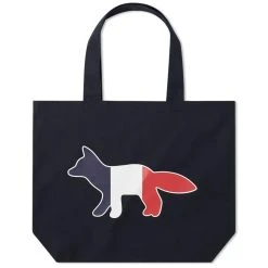 Maison Kitsune Maison Kitsuné Tricolor Fox Tote Bag